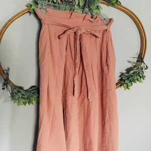 POLAGRAM// PAPERBAG MIDI SKIRT!!💗Price is firm💲